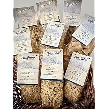 Pasta Mezze Maniche- Premium Organic Italian Pasta Senatore Cappelli from Italy - Handcrafted, Family Owned Gourmet Pasta Brand - Durum Wheat Semolina Pasta 17.6oz / 500g - Pack of 8