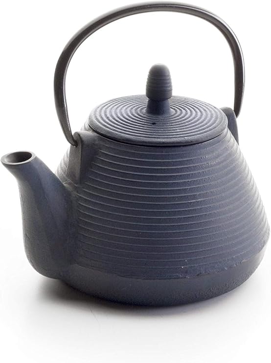 IBILI Teapot Set Oriental-Java 1 l of cast Iron Grey 18 x 18 x 10 cm