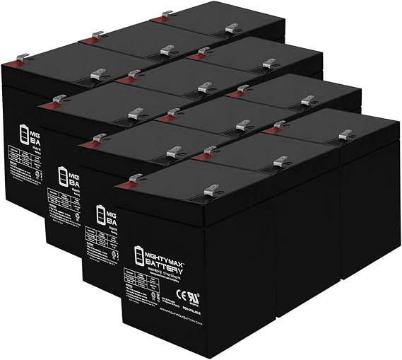 Mighty Max Battery 12V 5AH SLA Replacement Battery for DSC Alarm System PS1240-12 Pack