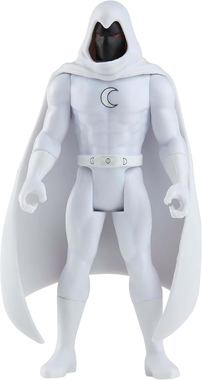 Hasbro Marvel Legends Series 3.75-inch Retro 375 Collection Moon Knight Collectible Action Figure, Toys for Kids Ages 4 and Up