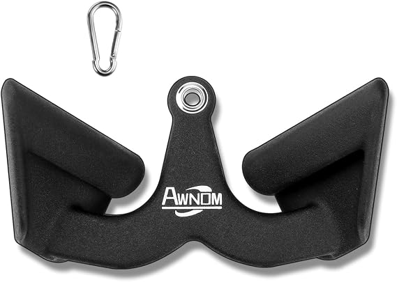 LAT Pulldown Attachments for Cable Machines, Cable Machine Attachments for Home Gym T Bar V Bar LAT Pulldown Machines Attachments, Back Tricep Bar Strength Training Handle Grip