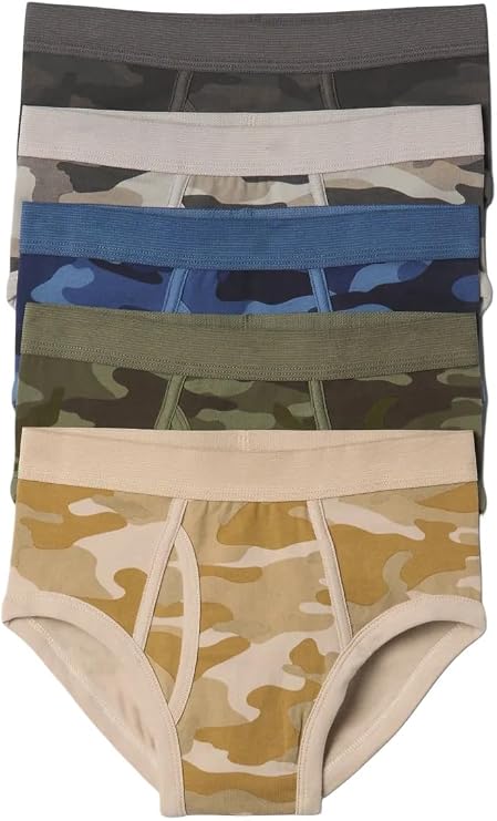 GAP Boys' 5-pack Basic Prints Underwear