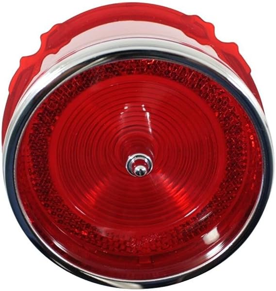 Tail Light Assembly Rear Side Chrome with Trim for Chevy for Impala 1965 901-86374