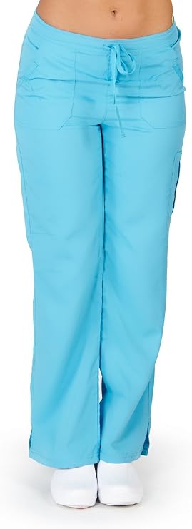 Ultrasoft Premium Medical Scrub Pants for Women - Cargo Pocket - Junior FIT