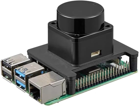 SB COMPONENTS Lidar_LD06 Module with Bracket Development Kit Compatible with Raspberry Pi,Jetson Nano, Nvidia Beaglebone, Banana Pi Controller Board (Lidar LD06 Module)