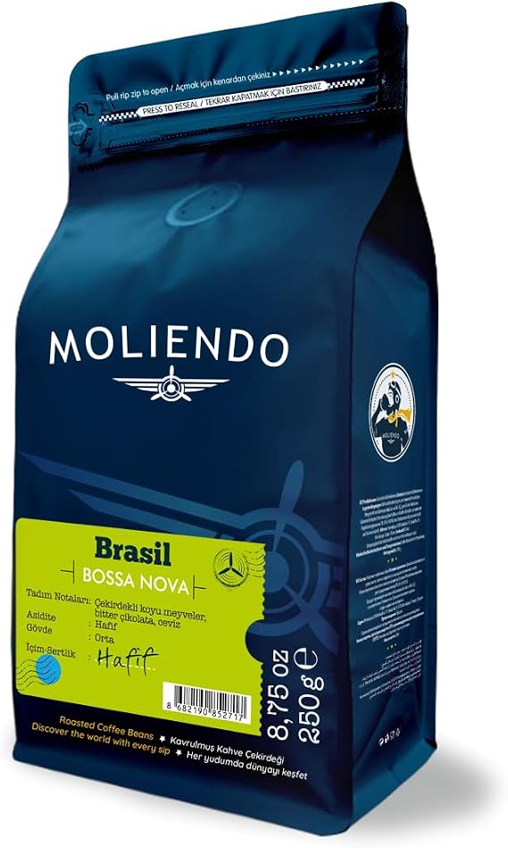 Moliendo Finest Coffee Brasil Bossa Nova Local Coffee (Core) 250 g