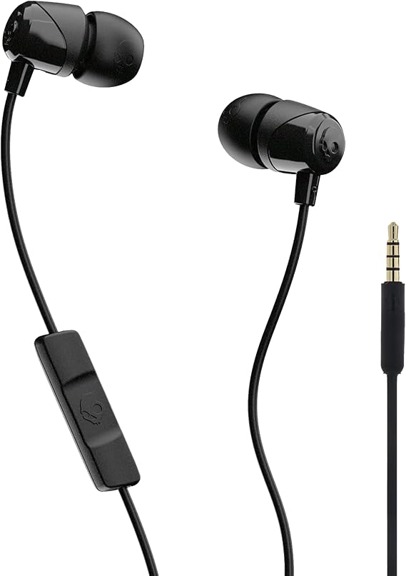 Skullcandy Jib Wired Earbuds with 3.5mm AUX Plug - Black