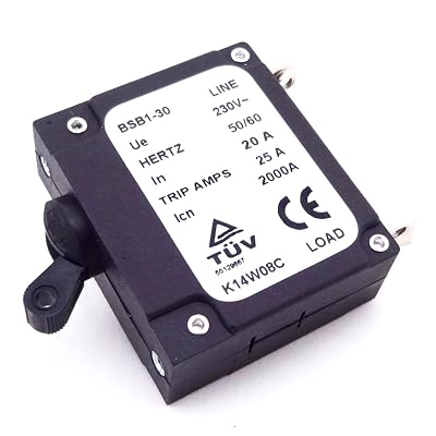 20A in Generator Circuit Breaker 25A Trip Amps 2000A 230V BSB1-30 Hertz 5060