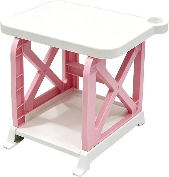 Double Tiers Printer Shelf 2 Tier Printer Table with Storage Shelf Open