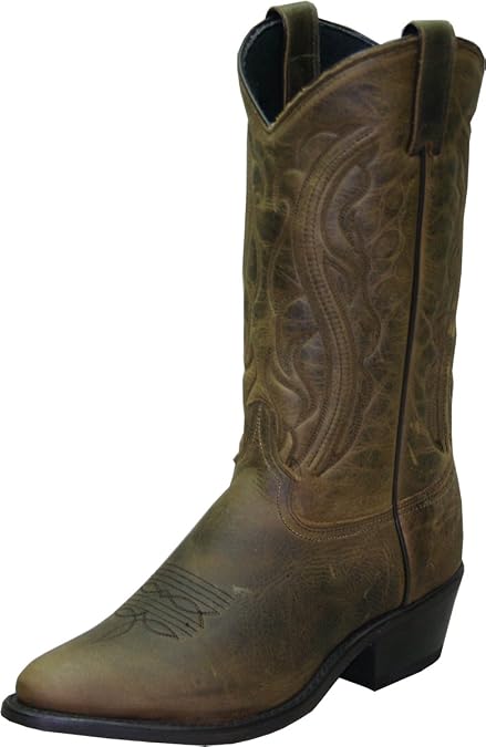 Abilene Men's Sage By Oiled Cowhide Western Boot Round Toe - 3051