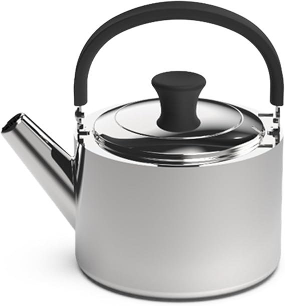 Demeyere Resto 4.7-qt Stainless Steel Tea Kettle