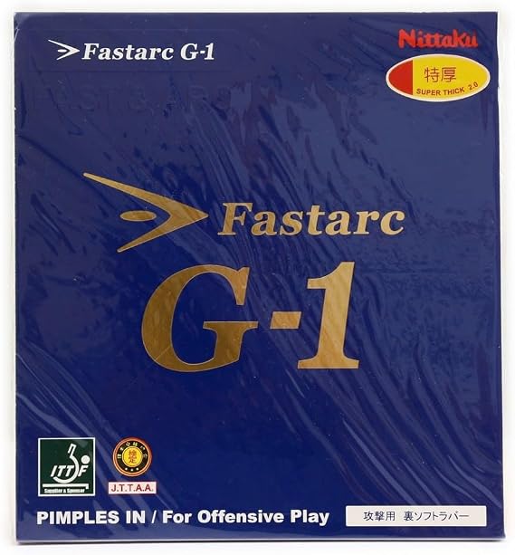 Nittaku Fastarc G1 Table Tennis Rubber