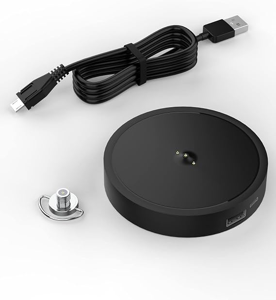 Charging Dock Compatible with Ultimate Ears Boom 3, MEGABOOM 3, Blast & MEGABLAST Portable Waterproof Speaker. (Black)