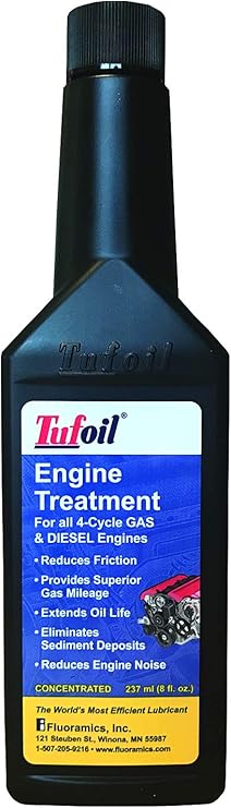Tufoil Fluoramics for Engines Engine Treatment (8 oz. Bottle)