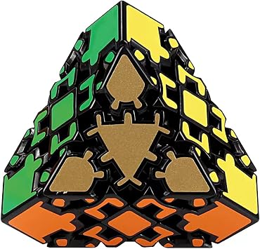 Willking Gear Truncated Cube 4 Corners Puzzle Diamond Shape Professional Educational Magic Logic Toy