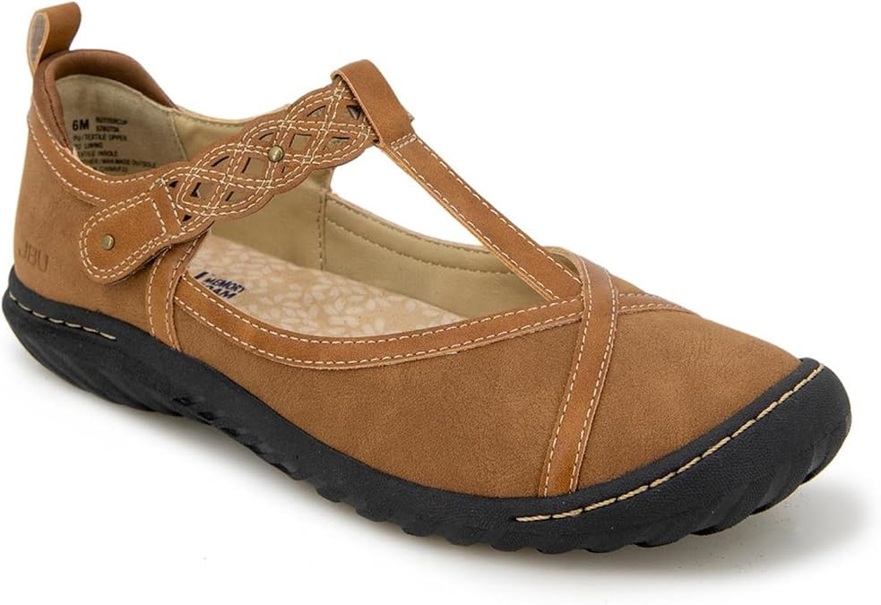 Jambu Women's JBU, Buttercup Slip-On - Wide Width Tan