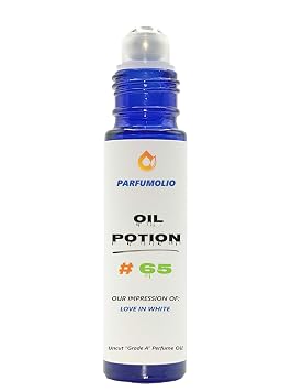Oil Potion # 65 Inspired by Love in White Replica Fragrance Unisex Uncut Grade A Fragrance Body Oil Dupe Concentrated Long Lasting Roll-On 10ml / 0.33 oz