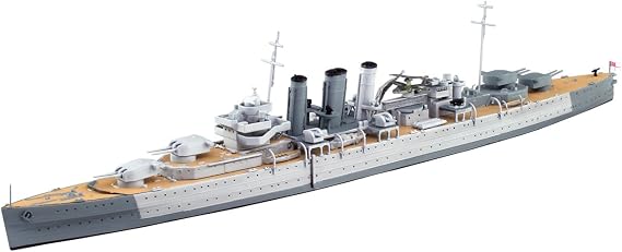 Aoshima Bunka Kyozai 1/700 Waterline Limited British Military Heavy Cruiser Dorsetshire Indian Ocean Ceylon Offshore Plastic Model Manufacturer's First Order Limited Production