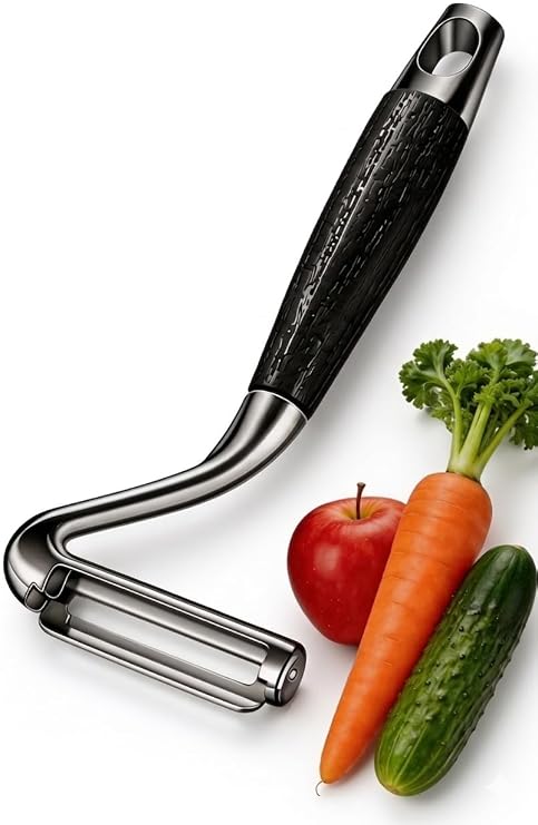 Vegetable Peeler,,Potato Peeler,Effortless Peeling,Kitchen Sharp Stainless Steel Blade Veggie Gadgets for Fruit Apple Carrot Pumpkin Pineapple SugarCane,Dishwasher Safe