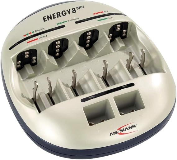 Ansmann LMS Energy 8 Plus Battery Charger, 2nd Generation