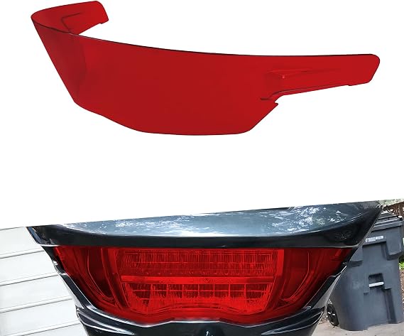 Headlight Lens Guard for Harley Road Glide 2023-2025 Red | ABS lens guard; helps shield headlight from stones and debris; hardware included; fits FLTRXSE 23-25, FLTRXST 24-25