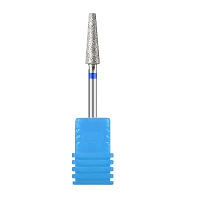 NMKL38 Professional 332 Shank Size Cone Shape Carbide Bit Nail Cuticle Drill Bit for Manicure Pedicure Tools Medium