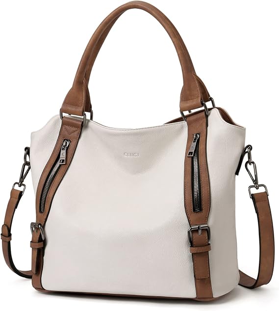 CLUCI Large Purses for Women, Multiple Pockets Hobo Bags Designer Handbags