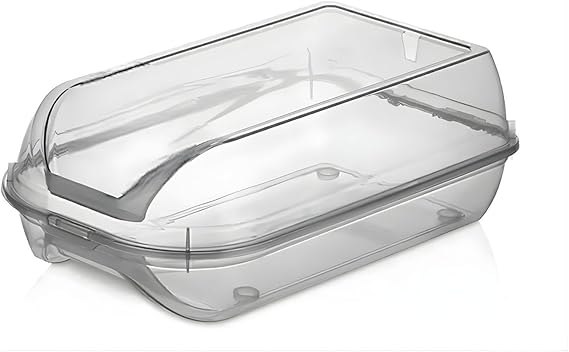 10 Pieces Air Field Smoked Lock Cover Mens Shoe Storage Box | Modular Structure | Shoe Storage
