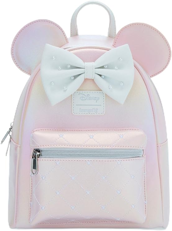 Loungefly Disney Minnie Mouse Pink Pearl Mini Backpack MULTI NONE