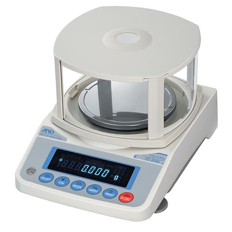 A&D FZ-120i (Internal Calibration) Precision Balance with Breeze Break (3.4" high)