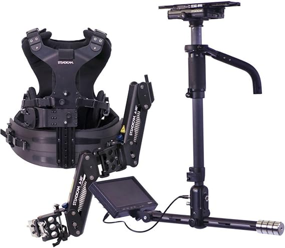 SteadiCam AERO 30 2-Section Carbon Fiber Sled with 7 3G-HDSDHDMI Monitor, A-30 Arm, Zephyr Vest, No Battery Plate