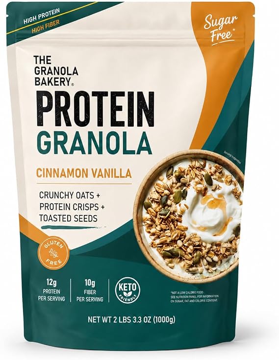 YOLEEZ Granola Keto Friendly Bakery Cinnamon Pecan 11oz 311g