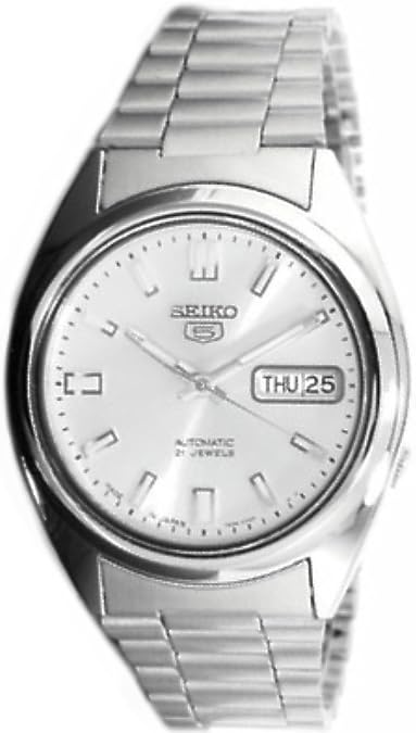 SEIKO Series 5 Automatic Silver Dial Men's Watch SNXS73J1