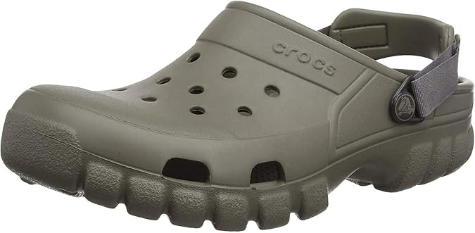 Crocs Crocs Unisex Offroad Sport Clogs, Smoke/Charcoal, 11 Men/13 Women