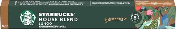 Starbucks By Nespresso House Blend Capsule Coffee 1 X 10 Pieces