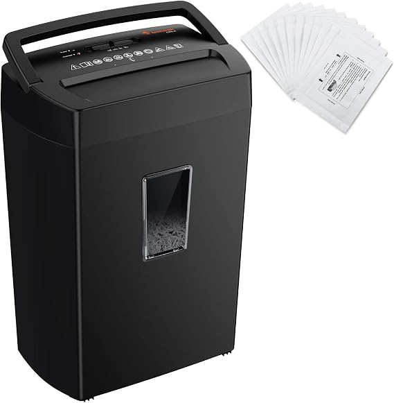 Bonsaii C275-A Shredder and 12-Pack Lubricant Sheets