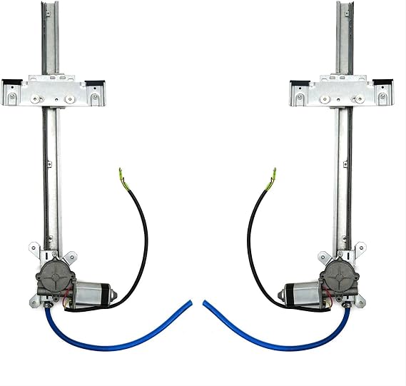 AutoLoc Power Accessories 9848 2 Door Flat Power Window Kit U-Wire Driver or Passenger