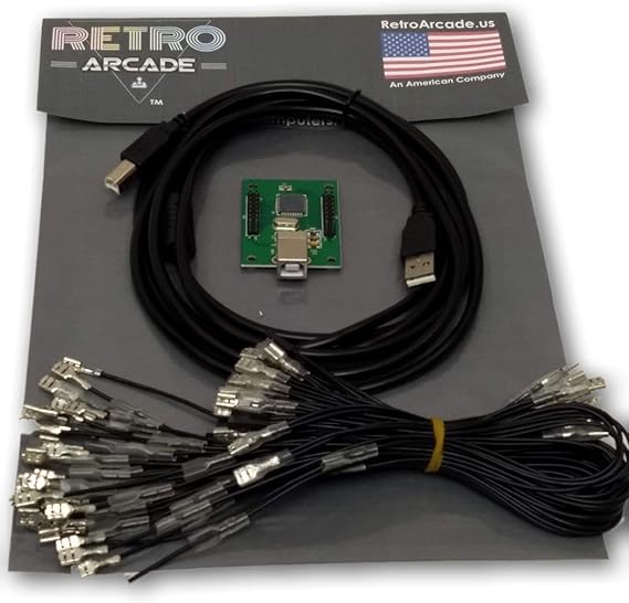 Arcade Game Controller USB Interface PCB Kit for PC (MAME) PS3 to Mame