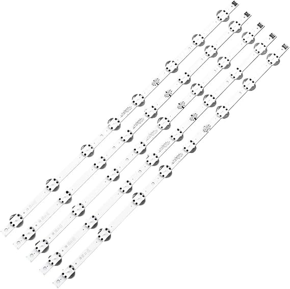 5pcs LED Backlight Strip Compatible With LG 60" TV 60UN71006LB 60UM71007LB 60UM7100PLB 60UM6950DUB 60UM6900DUB SSC_19.5_Trident_60UM71_REV00