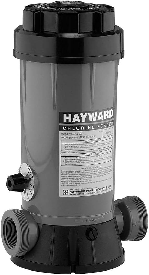 Hayward CL2002S In-line Automatic Chemical Feeder