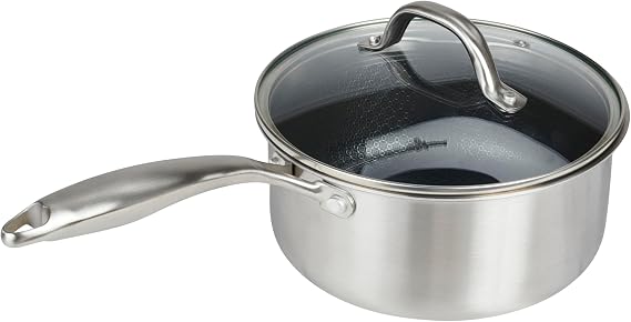 Servappetit 3qt Sauce w/Lid Hex Lining