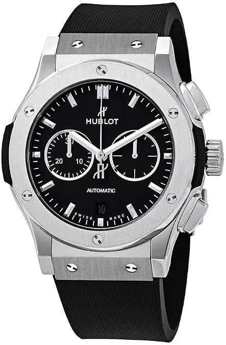 Hublot Classic Fusion Chronograph Automatic Black Dial Men's Watch 541.NX.1171.RX