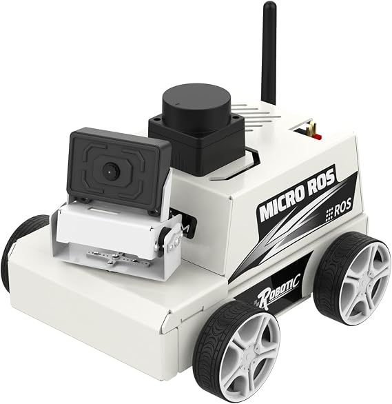 Yahboom MicroROS Robot AI Visual Machine PC Control ROS2 AI Visual Recognition, SLAM Mapping Navigation Face Detection OpenCV WiFi Web Camera Module, APP Video Control