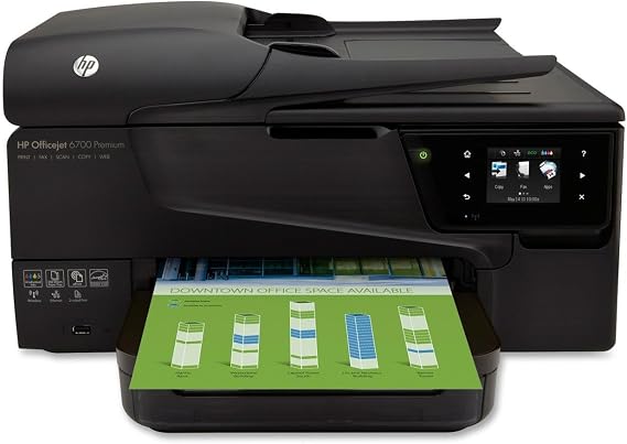 HP Officejet 6700 Premium e-All-in-One Wireless Color Photo Printer with Scanner, Copier and Fax