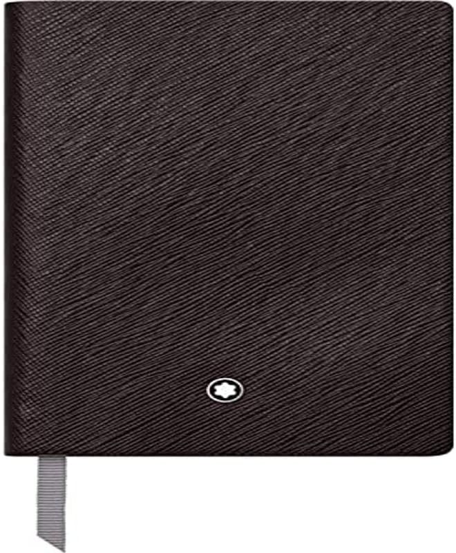 Montblanc Fine Stationery 118038 Notebook Leather Cover Lined Pages 14 x 9 cm Tobacco
