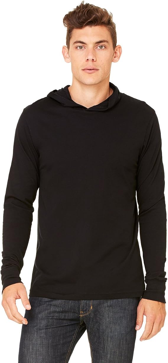 Bella Canvas Unisex Jersey Long-Sleeve Hoodie