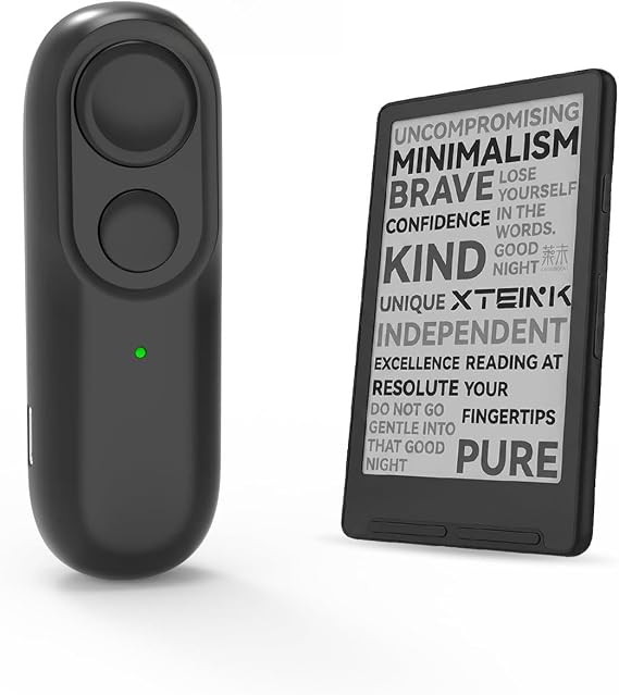Remote Page Turner, Bluetooth Page Turner Clicker for XTEINK X4 E-Book Reader