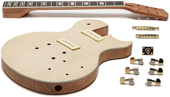 Solo LPK-90 DIY Electric Guitar Kit With Maple Top