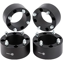 Black Forged 4x4 Wheel Spacers 3 Inch with M12x1.25 Studs Compatible with Yamaha Golf Cart (4x101.6 Bolt Pattern 68.5mm Center Bore) - Pack of 4