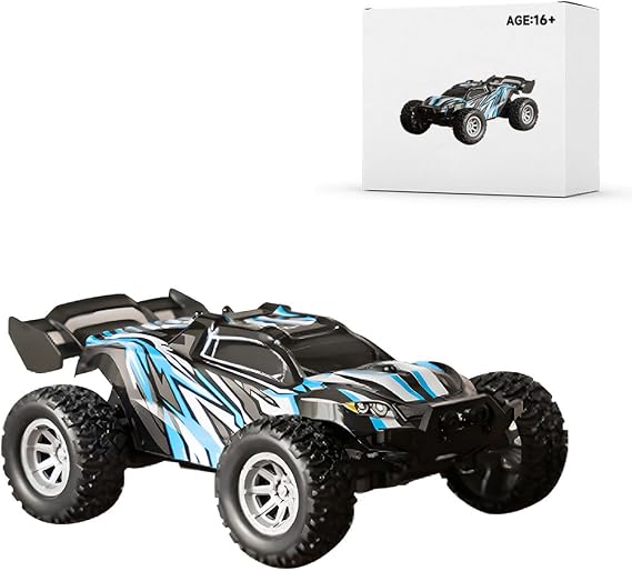 Mini RC Car for Adults, 4WD Off Road Remote Control Truck High Speed 20KMH Rechargeable Battery RTR Gift for Teen Birthday Christmas